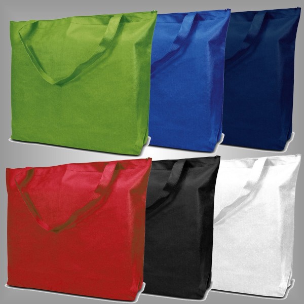 Textiltragetaschen 50 x 40 + 12 cm mit Reißverschluß